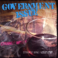 GOVERNMENT ISSUE - Strange Wine CD